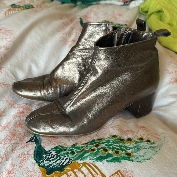 Stunning metallic day boots 9.5 - Picture 1 of 5